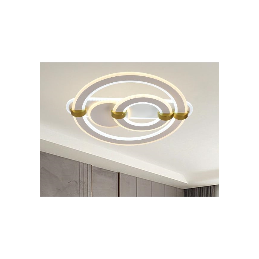 Plafonnier LED dimmable 120W/230V 3000-6500K + télécommande
