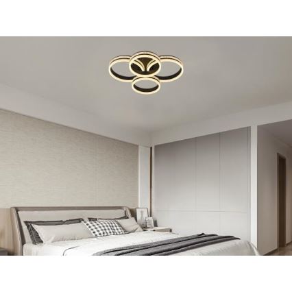 Plafonnier LED dimmable 150W, 230V, 3000–6500 K – avec télécommande