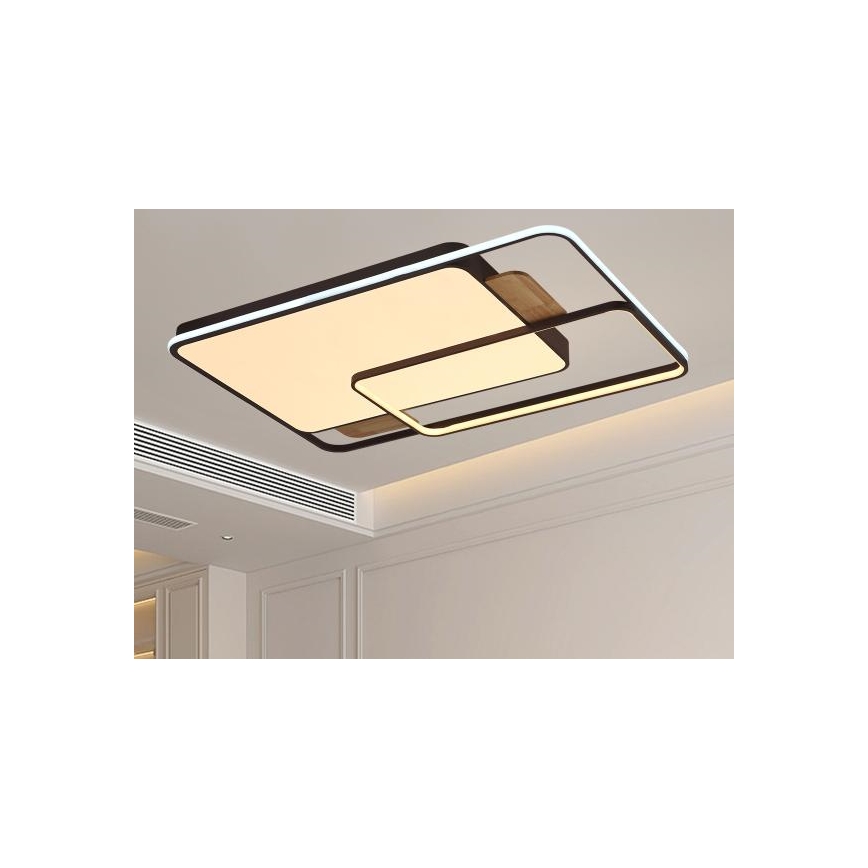 Plafonnier LED dimmable 280 W / 230 V, 3000–6500 K, avec télécommande