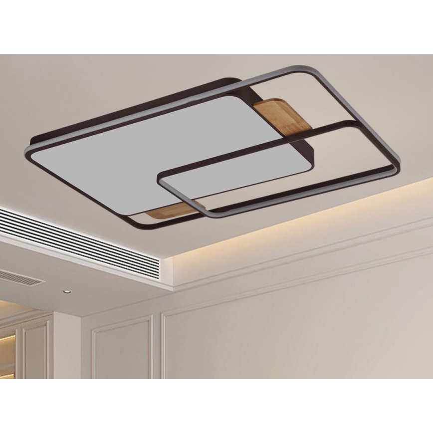 Plafonnier LED dimmable 280 W / 230 V, 3000–6500 K, avec télécommande