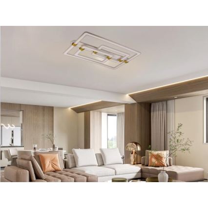 Plafonnier LED dimmable 280W 230V 3000-6500K + télécommande