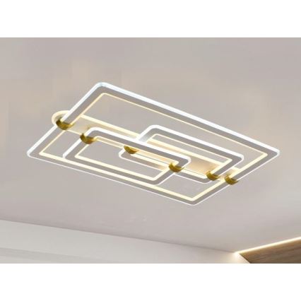 Plafonnier LED dimmable 280W 230V 3000-6500K + télécommande