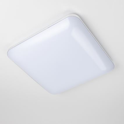 Plafonnier LED dimmable 42W/230V 3000-6500K 49x49 cm blanc + télécommande