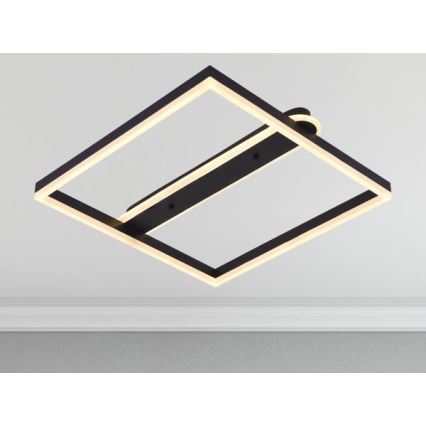 Plafonnier LED dimmable 60 W 230 V 3000–6500 K avec télécommande