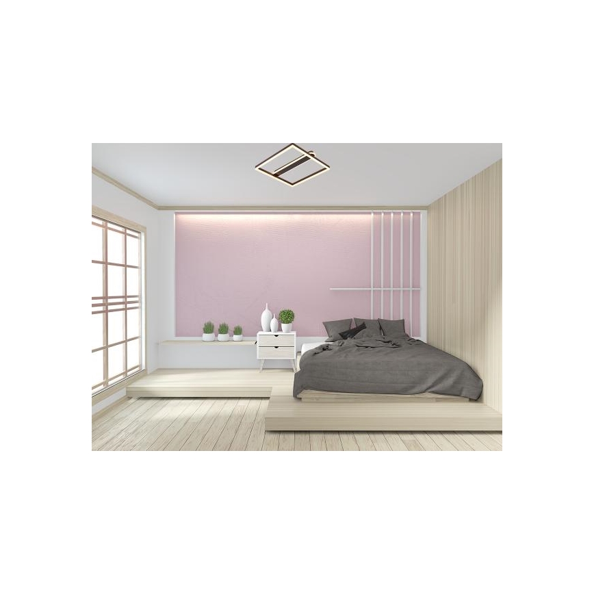 Plafonnier LED dimmable 60 W, 230 V, 3000–6500 K + télécommande