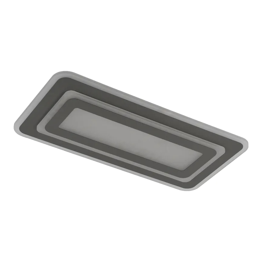 Plafonnier LED dimmable LED/85W/230V 3000-6500K gris + télécommande