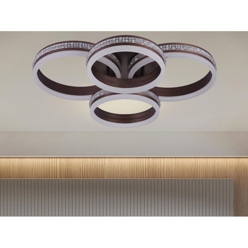 Plafonnier LED dimmable à montage en surface 150W/230V 3000-6500K + télécommande