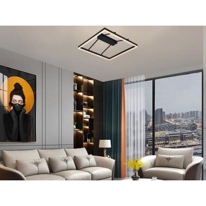 Plafonnier LED dimmable (à montage en surface) 55W/230V 3000-6500K + télécommande