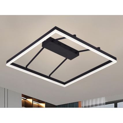 Plafonnier LED dimmable (à montage en surface) 55W/230V 3000-6500K + télécommande
