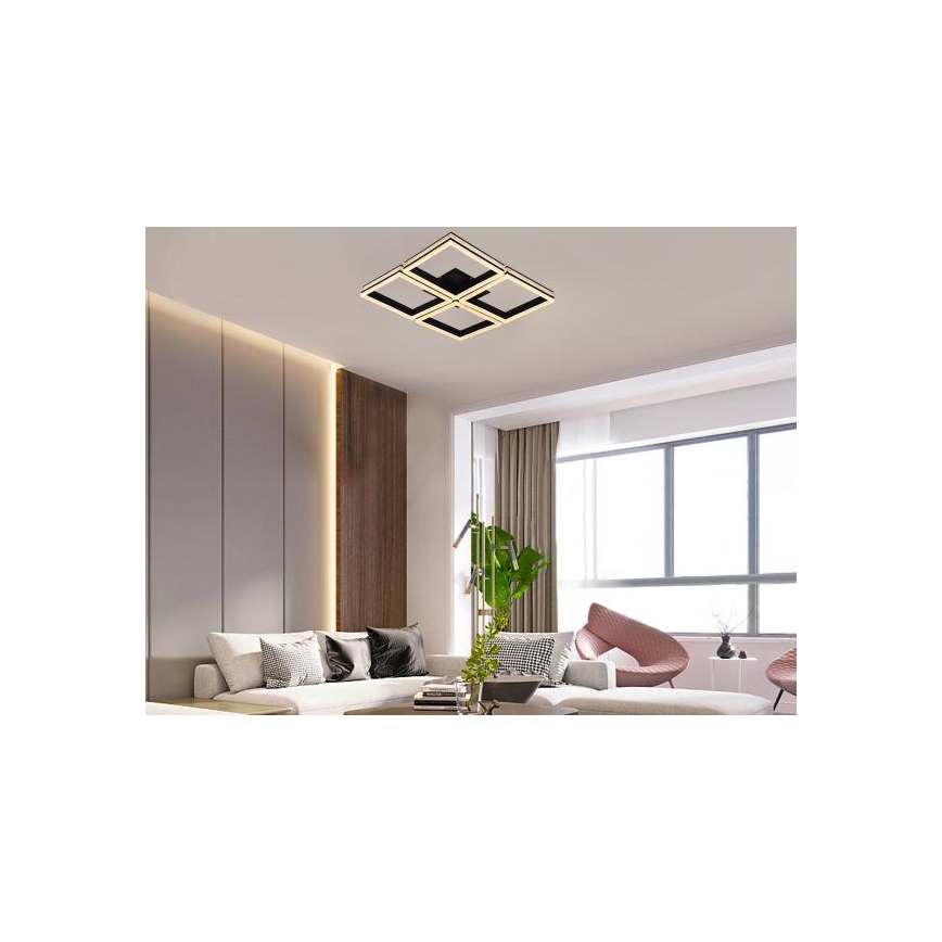 Plafonnier LED dimmable à montage en surface LED/215W/230V 3000-6500K + télécommande
