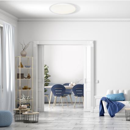 Plafonnier LED dimmable CRUZ LED/40W/230V 2000lm + télécommande