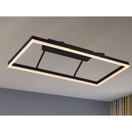 Plafonnier LED dimmable de surface 55W/230V 3000-6500K + télécommande