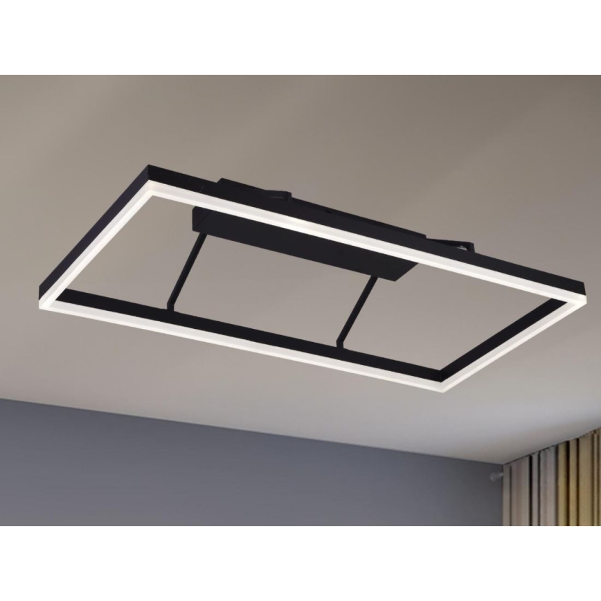 Plafonnier LED dimmable de surface 55W/230V 3000-6500K + télécommande