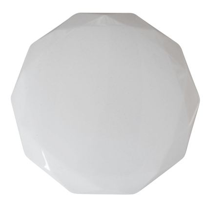 Plafonnier LED dimmable HEX LED/72W/230V 3000-6000K Ø 50 cm blanc + télécommande