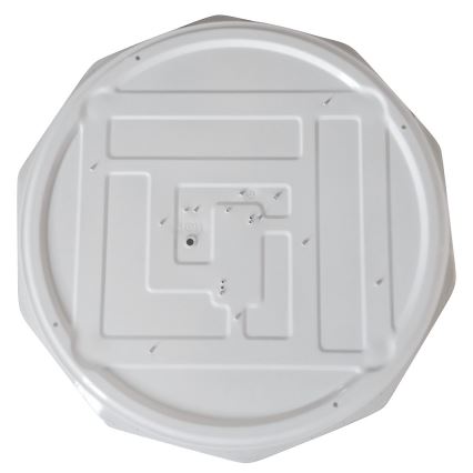 Plafonnier LED dimmable HEX LED/72W/230V 3000-6000K Ø 50 cm blanc + télécommande