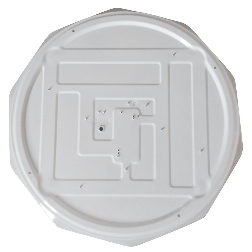 Plafonnier LED dimmable HEX LED/72W/230V 3000-6000K Ø 50 cm blanc + télécommande