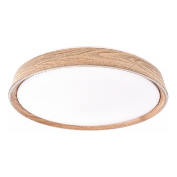 Plafonnier LED dimmable ILVI LED/45W/230V 2700-6500K Ø 50 cm beige + télécommande