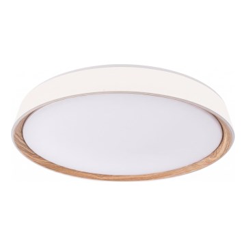 Plafonnier LED dimmable ILVI LED/45W/230V 2700–6500K Ø 50 cm blanc/beige + télécommande