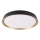 Plafonnier LED dimmable ILVI LED/45W/230V 2700-6500K Ø 50 cm noir/beige + télécommande