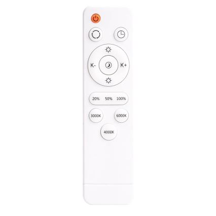 Plafonnier LED dimmable KERN LED/100W/230V 3000/4000/6000K Ø 100 cm doré + télécommande