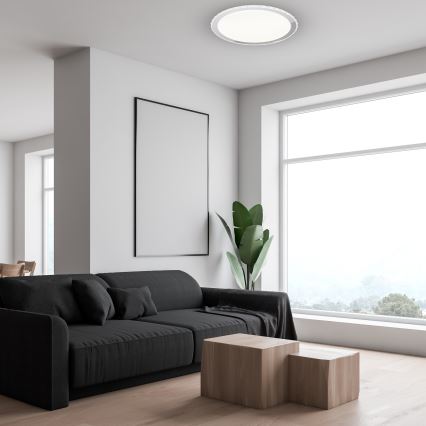 Plafonnier LED dimmable LAYLA avec télécommande LED/66W/230V