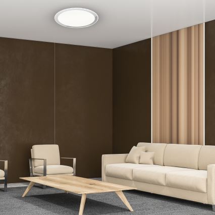 Plafonnier LED dimmable LAYLA avec télécommande LED/66W/230V