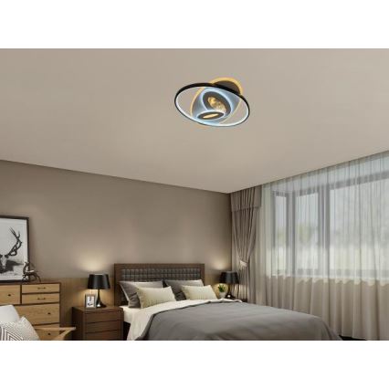Plafonnier LED dimmable LED/105W/230V 3000-6500K + télécommande