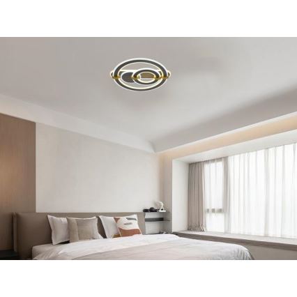 Plafonnier LED dimmable LED/120W/230V 3000-6500K + télécommande