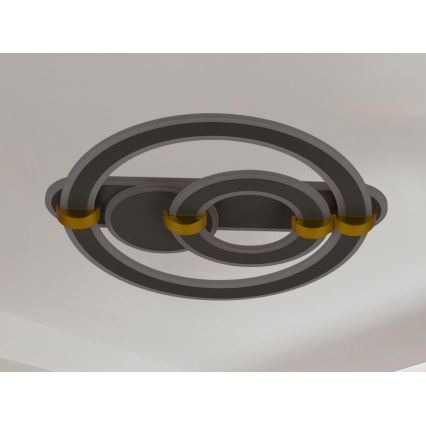 Plafonnier LED dimmable LED/120W/230V 3000-6500K + télécommande