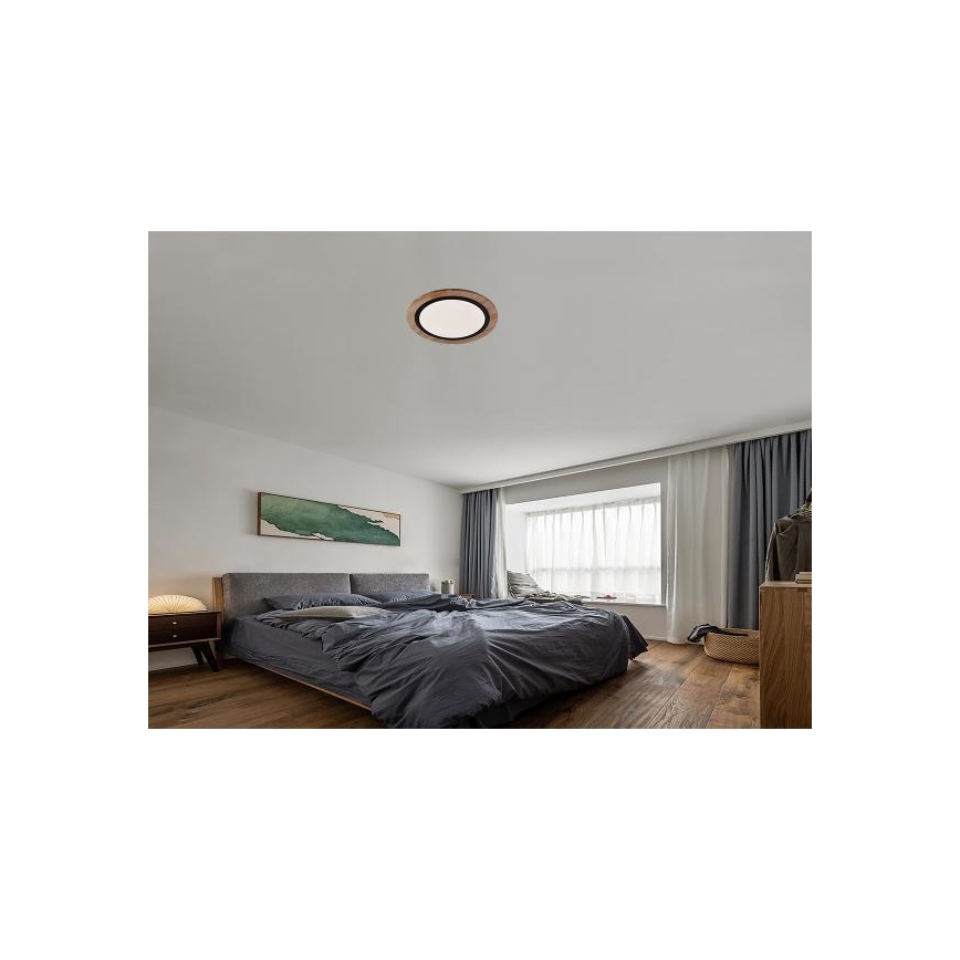 Plafonnier LED dimmable LED/25W/230V 3000-6500K + télécommande