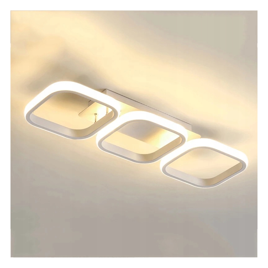 Plafonnier LED dimmable 33W/230V 3000-6500K blanc Wi-Fi Tuya + télécommande