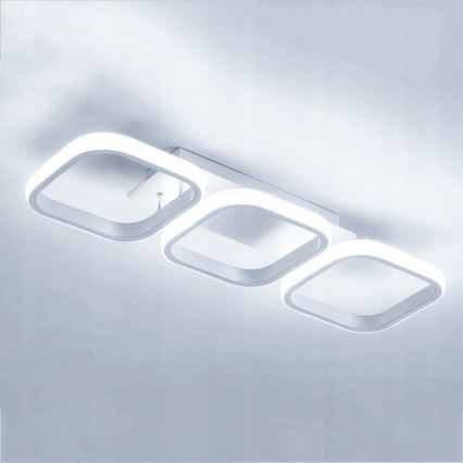 Plafonnier LED dimmable 33W/230V 3000-6500K blanc Wi-Fi Tuya + télécommande