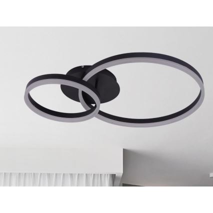 Plafonnier LED dimmable LED/55W/230V 3000-6500K + télécommande