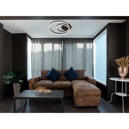 Plafonnier LED dimmable LED/55W/230V 3000-6500K + télécommande