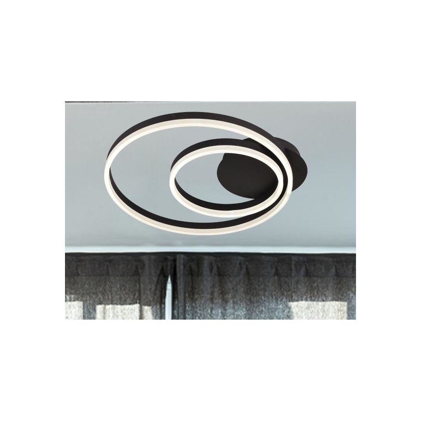 Plafonnier LED dimmable LED/55W/230V 3000-6500K + télécommande