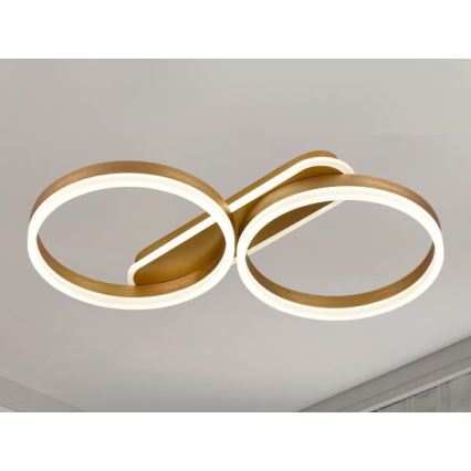 Plafonnier LED dimmable LED/60W/230V 3000-6500K + télécommande