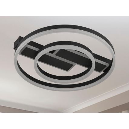 Plafonnier LED dimmable LED/80W/230V 3000-6500K + télécommande