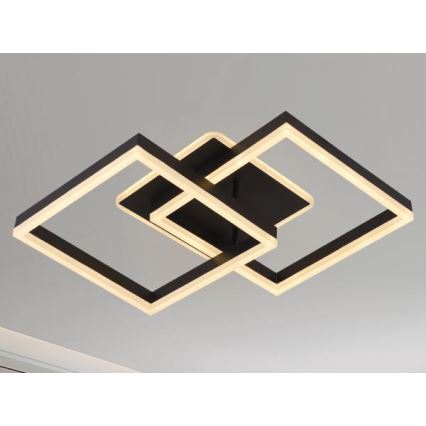 Plafonnier LED dimmable LED/80W/230V 3000-6500K + télécommande