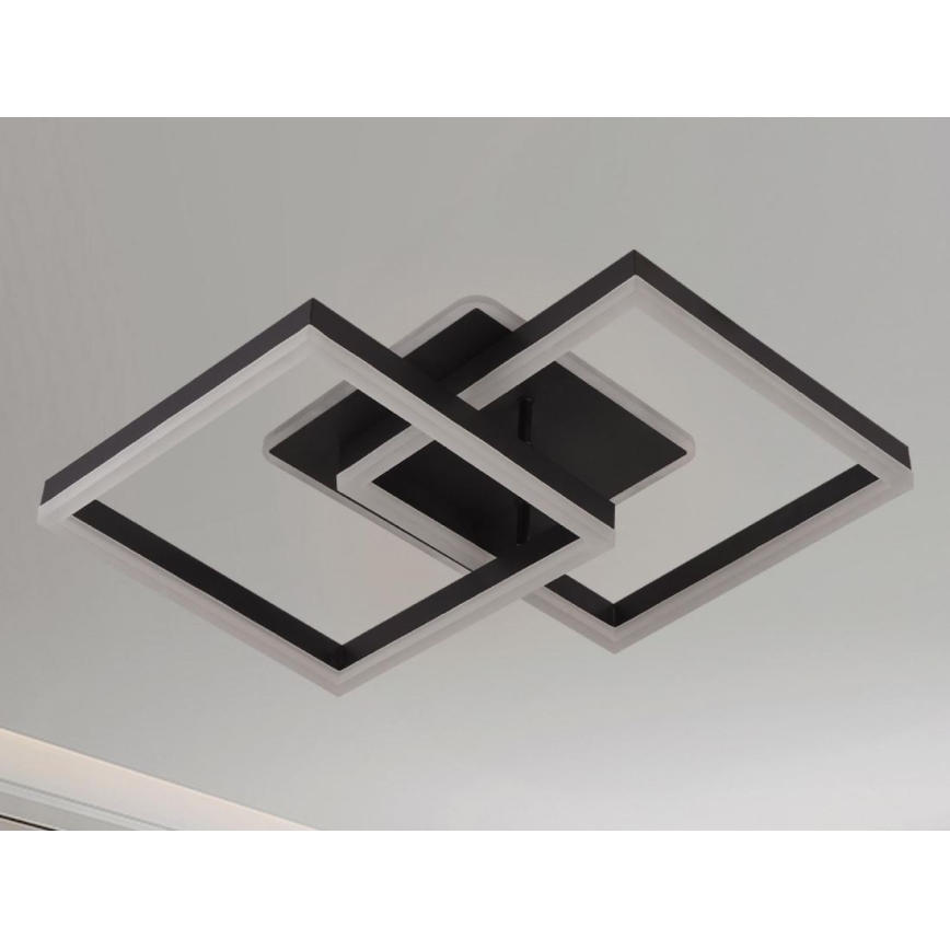 Plafonnier LED dimmable LED/80W/230V 3000-6500K + télécommande