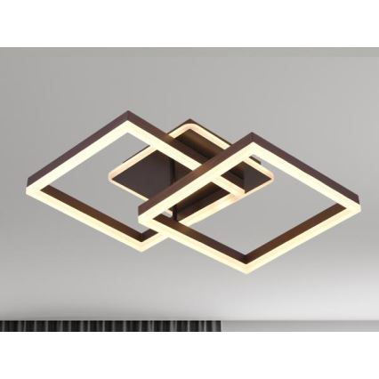 Plafonnier LED dimmable LED/80W/230V 3000-6500K + télécommande