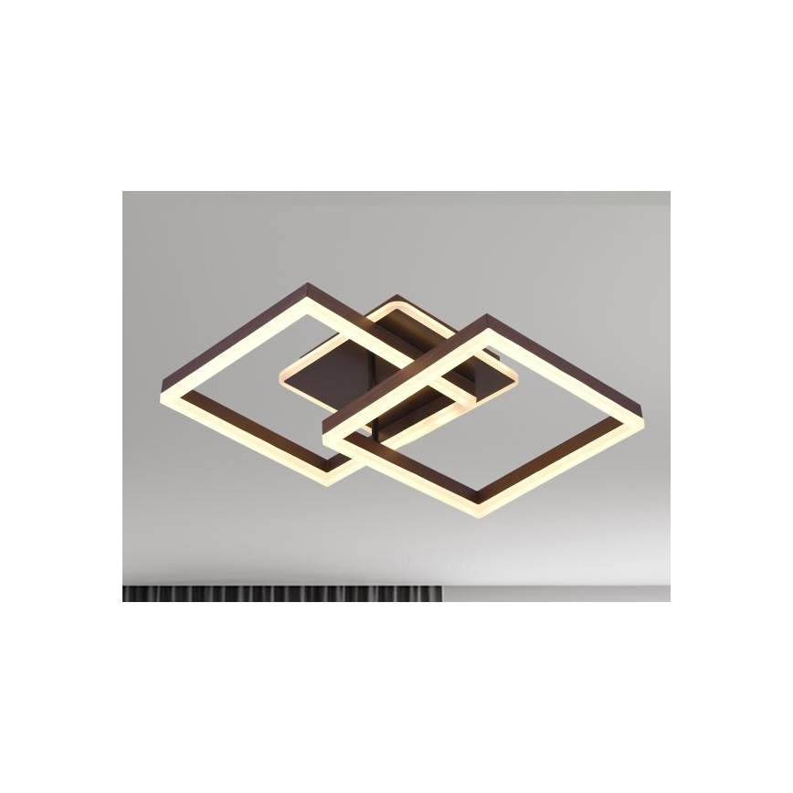 Plafonnier LED dimmable LED/80W/230V 3000-6500K + télécommande