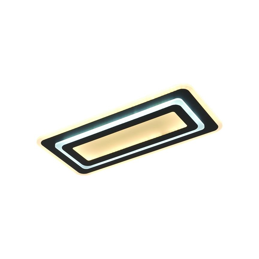 Plafonnier LED dimmable LED/85W/230V 3000-6500K noir + télécommande