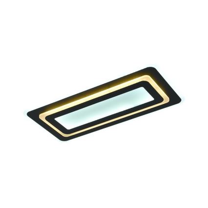 Plafonnier LED dimmable LED/85W/230V 3000-6500K noir + télécommande