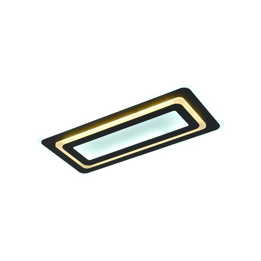 Plafonnier LED dimmable LED/85W/230V 3000-6500K noir + télécommande