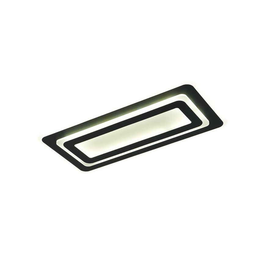 Plafonnier LED dimmable LED/85W/230V 3000-6500K noir + télécommande
