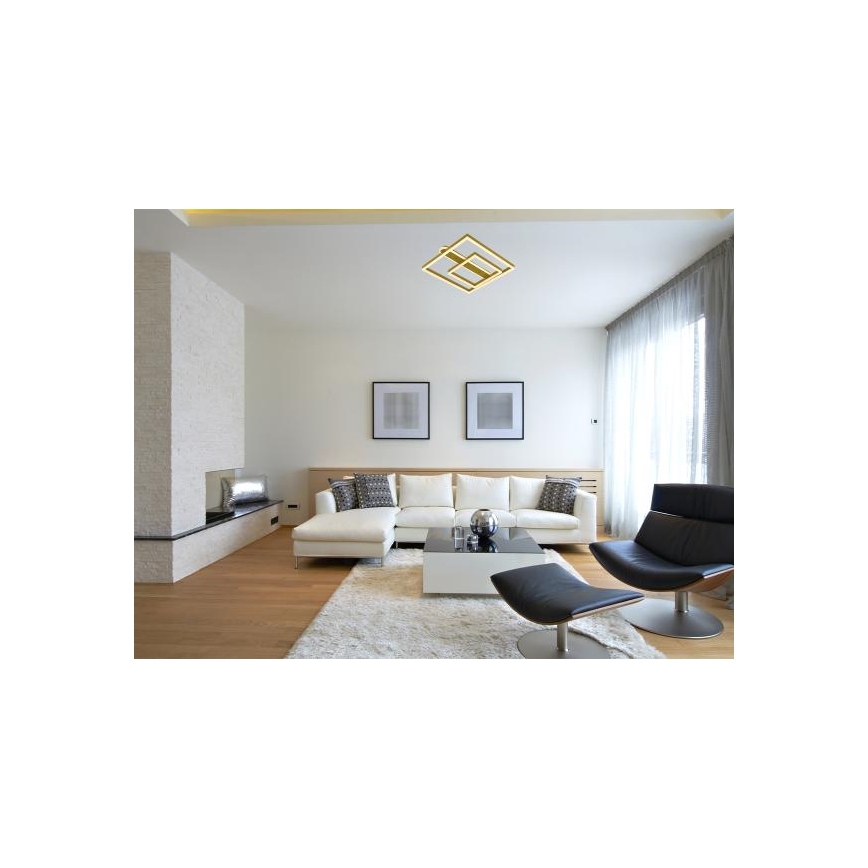 Plafonnier LED dimmable LED/95W/230V 3000-6500K + télécommande