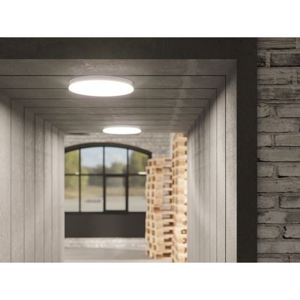 Plafonnier LED dimmable pour salle de bains LED/30W/230V 3000/4000/5000K Ø 38 cm IP54