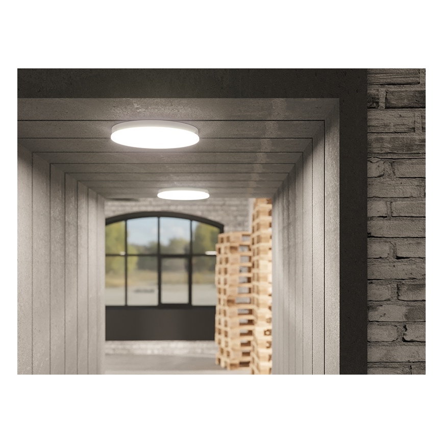 Plafonnier LED dimmable pour salle de bains LED/30W/230V 3000/4000/5000K Ø 38 cm IP54