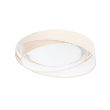 Plafonnier LED dimmable SMART GALAXY MODERN LED/24W/230V 3000-6500K Ø 55 cm crème/blanc + télécommande