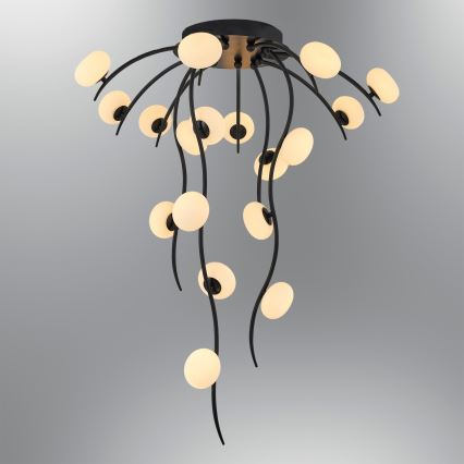 Plafonnier LED en saillie GELA 18xLED/3W/230V 3000K noir